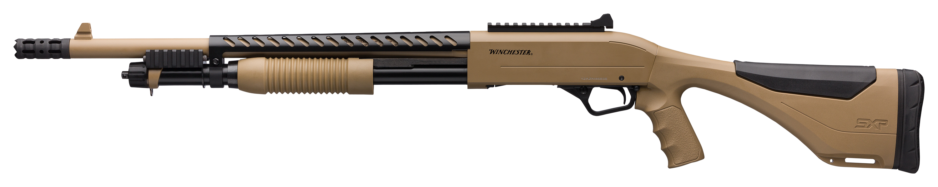 SXP Extreme Defender FDE PumpAction Shotgun Winchester